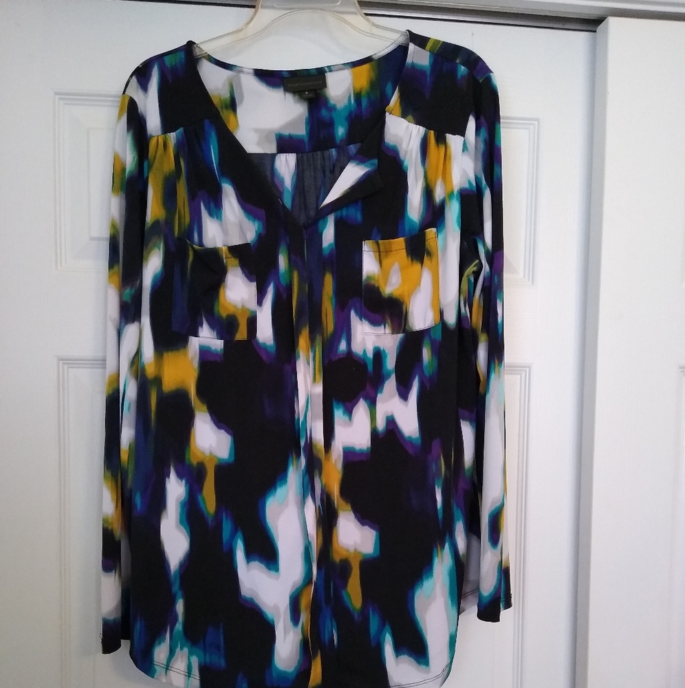 Women's multi-colored blouse